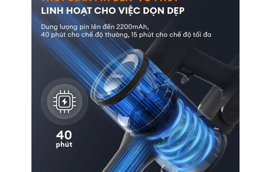 Máy hút bụi Gaabor VCL10E-BK01A