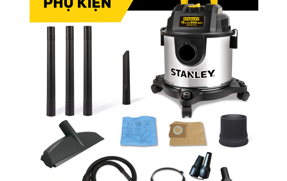 Máy hút bụi gia dụng 3 chức năng Stanley SL19301-4BA 15 Lít