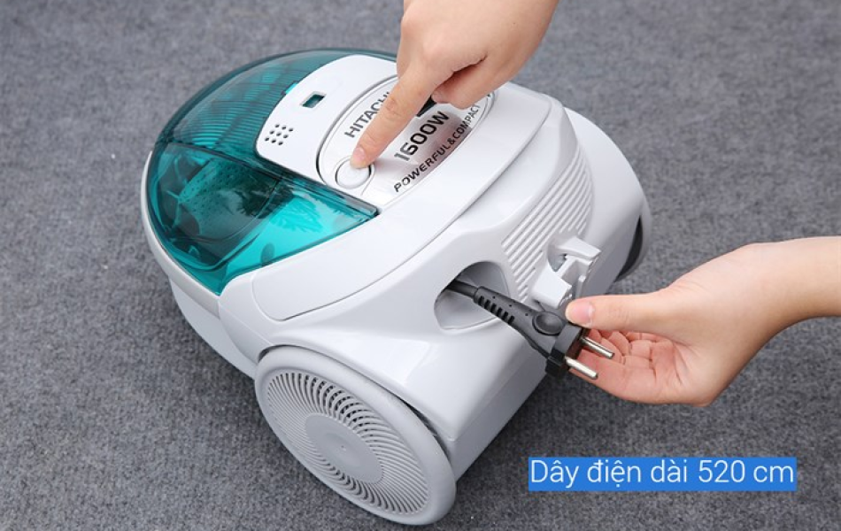 Máy hút bụi Hitachi CV-BF16 24CV GN