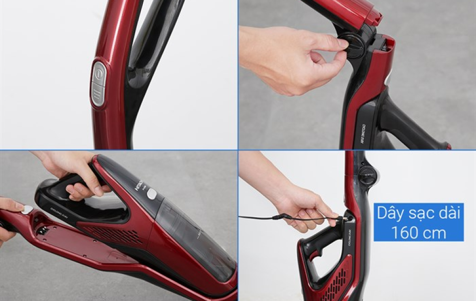 Máy hút bụi không dây Hitachi PV-X85M MRE