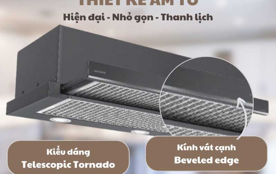 Máy hút mùi âm tủ GrandX GX H70F58G