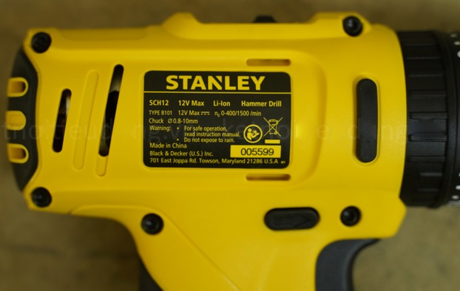 Máy khoan động lực dùng pin 12V Stanley SCH121S2