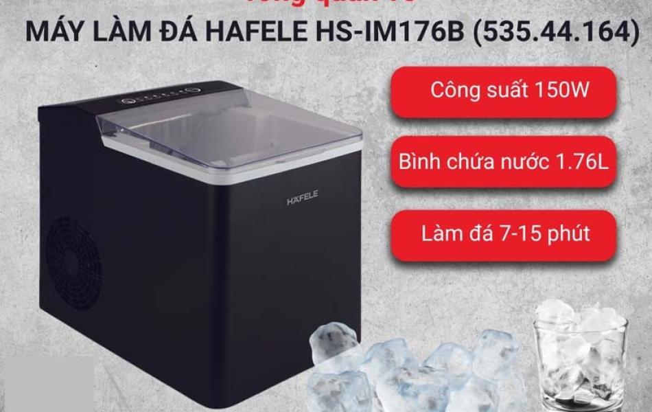 Máy làm đá Hafele HS-IM176B