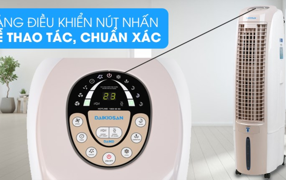 Quạt điều hoà Daikiosan DKA-02500B 160W