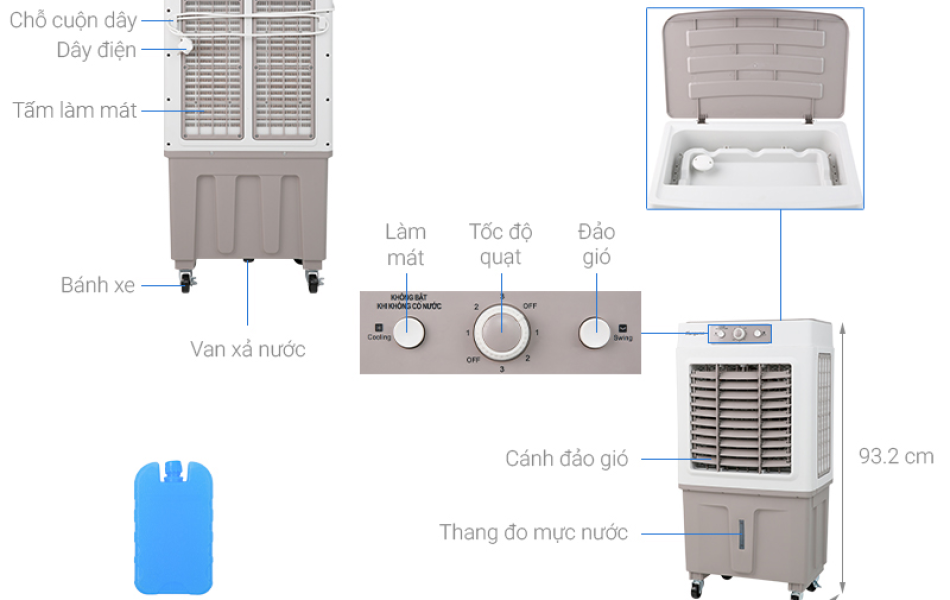 Máy làm mát không khí Kangaroo KG50F62