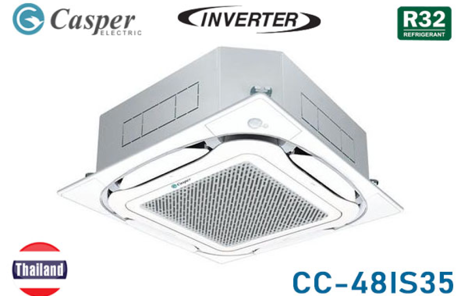 Máy Lạnh Âm Trần Cassette Đa Hướng Casper Inverter 5HP CC-48IS35 