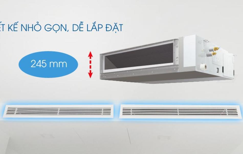 Máy lạnh âm trần nối ống gió cao cấp Daikin Inverter 2.5HP FBA60BVMA9/RZF60CV2V