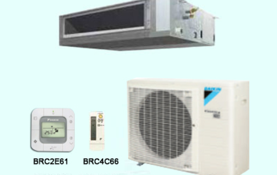 Máy lạnh âm trần nối ống gió Daikin Inverter 4HP FBFC100DVM9/RZFC100DY1 3 pha
