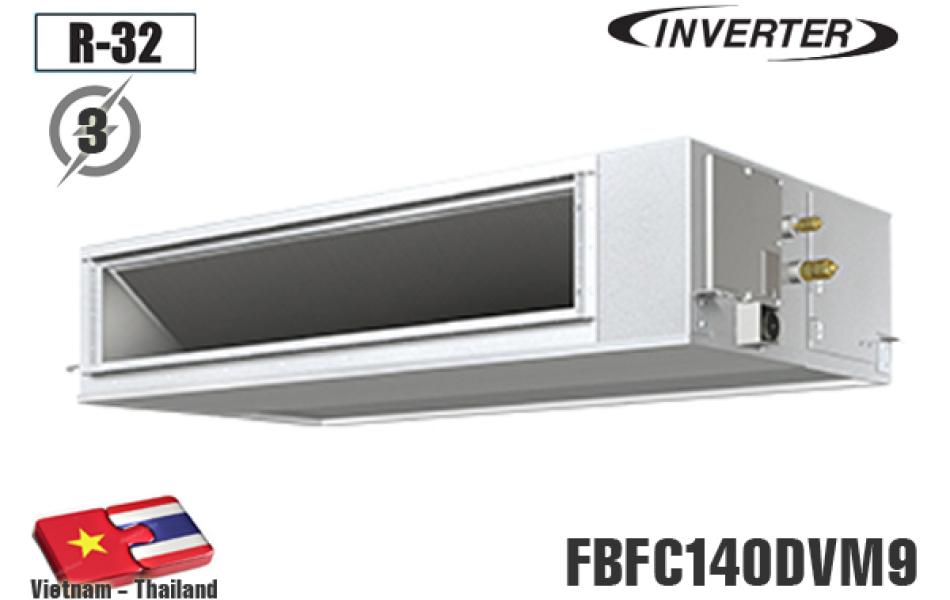 Máy lạnh âm trần nối ống gió Daikin Inverter 5.5HP FBFC140DVM9/RZFC140DY1 3 pha