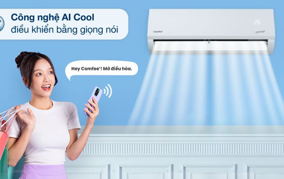 Máy lạnh Comfee Inverter 1 HP CFS-10VGX Mới 2026
