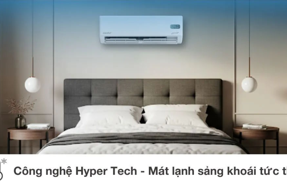 Máy lạnh Comfee Inverter 1.5 HP CFS-13VGX Mới 2026