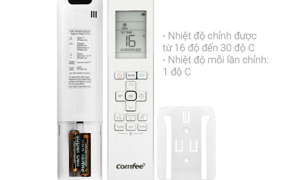 Máy lạnh Comfee Inverter 2 HP CFS-18VGDF/VGPF/VGDF - Mẫu mới
