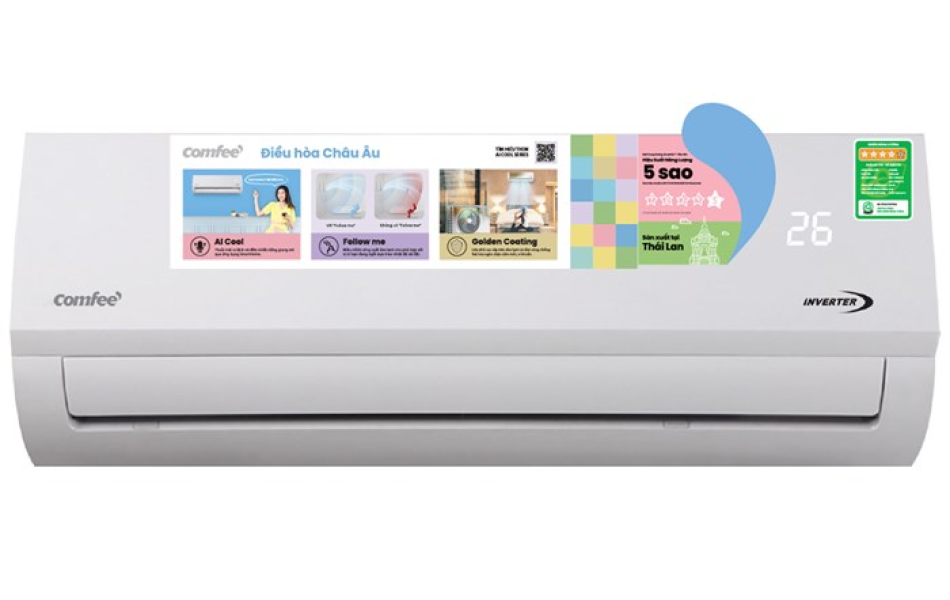 Máy lạnh Comfee Inverter 3 HP CFS-28VAFF-V