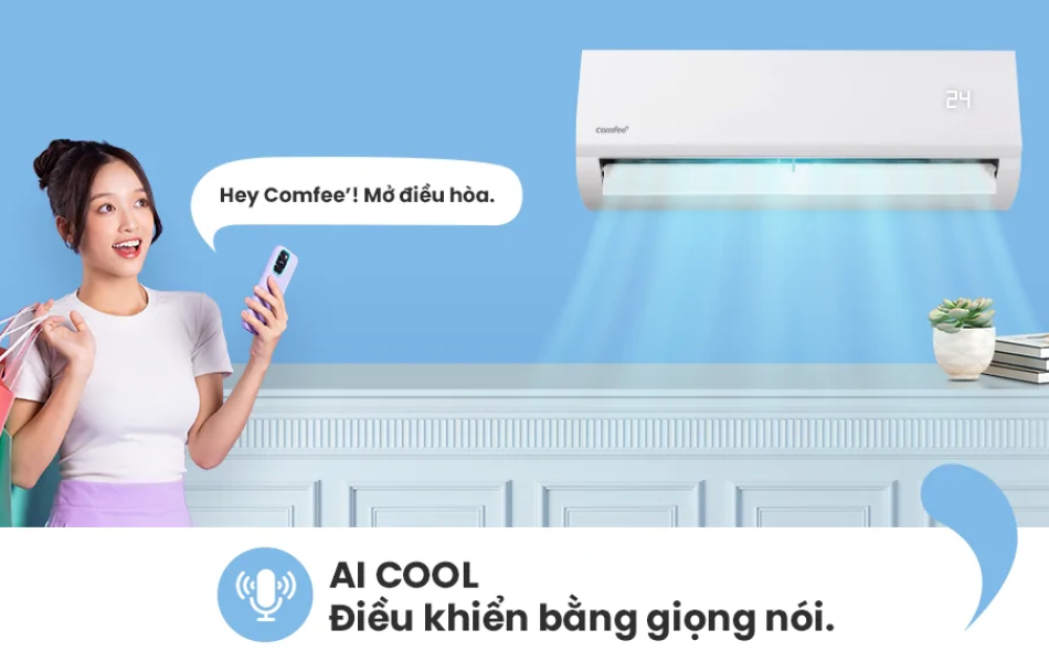 Máy Lạnh Comfee 1 HP CFS-10FWFF-V