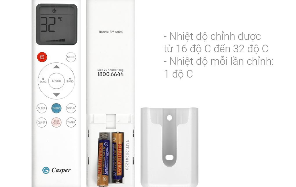 Máy lạnh Casper Inverter 1.5HP GC-12IB36 - Mới