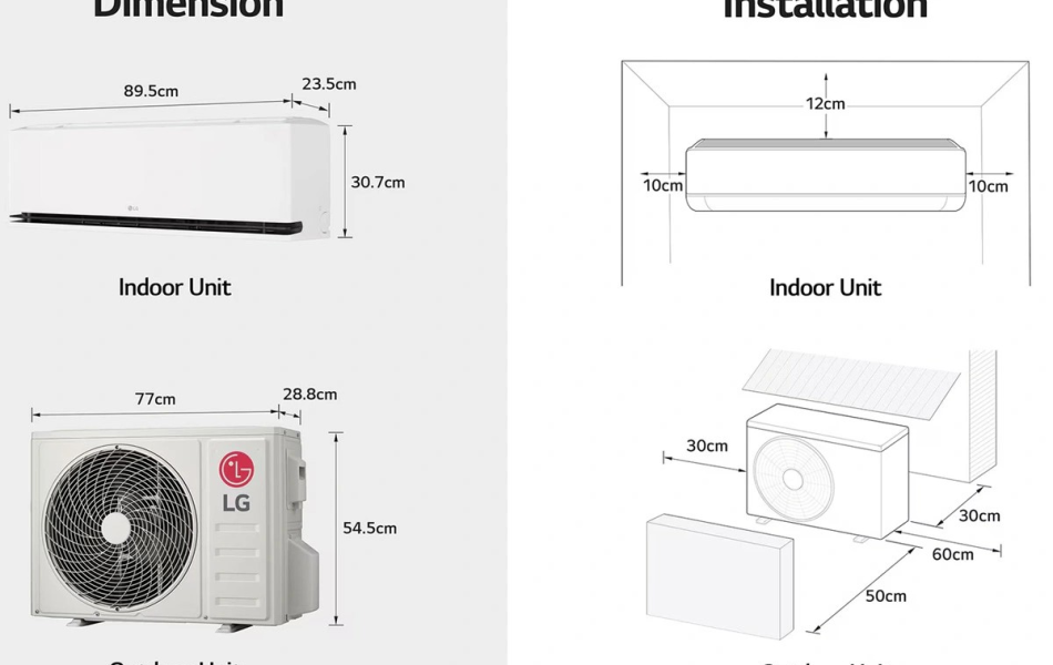 Máy lạnh LG Inverter 1HP IDC09M1