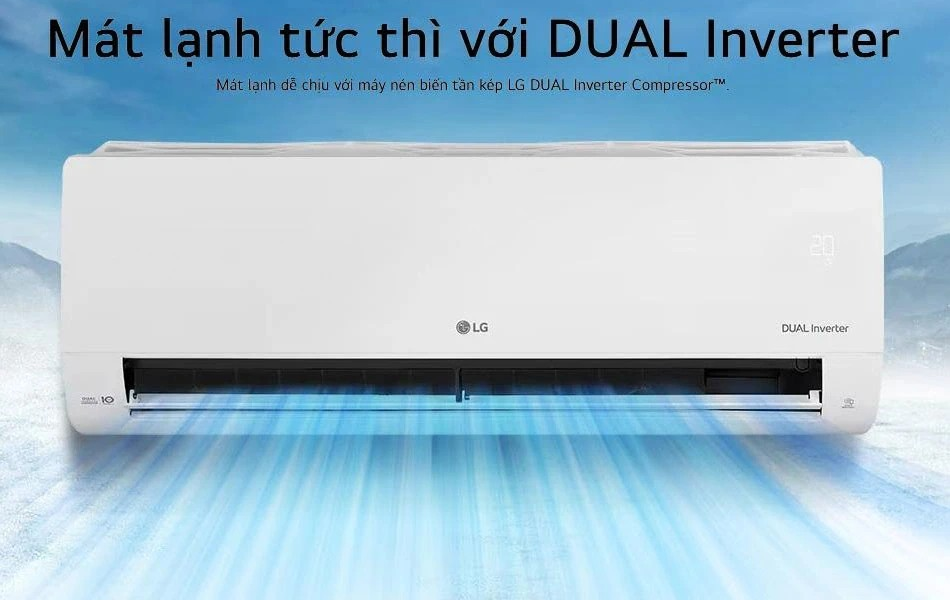Máy lạnh LG Inverter 1HP IEC09G2 Mới 2026