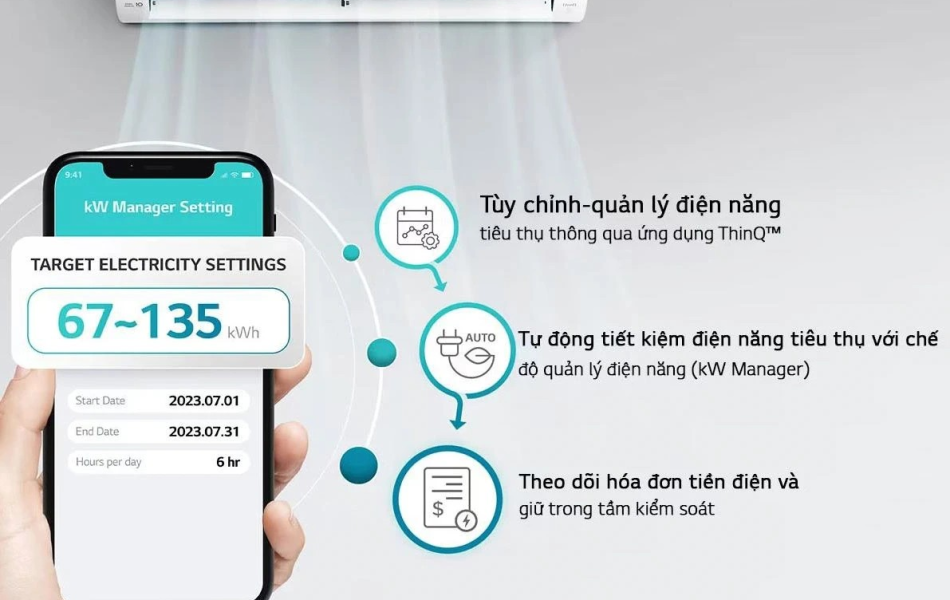 Máy lạnh LG Inverter 1HP IEC09G2 Mới 2026