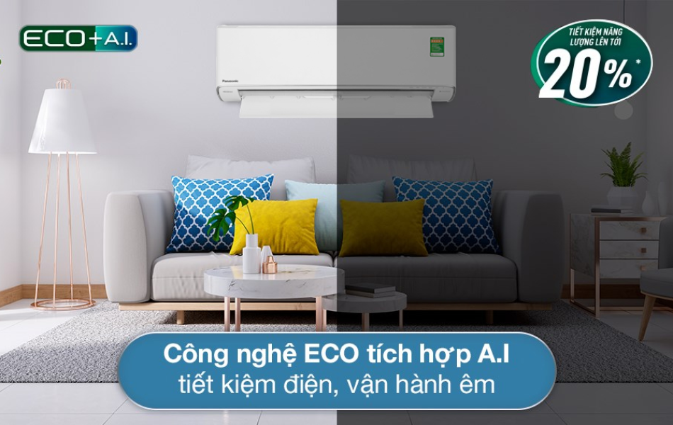 Máy lạnh Panasonic Inverter 1 HP CU/CS-XU9ZKH-8