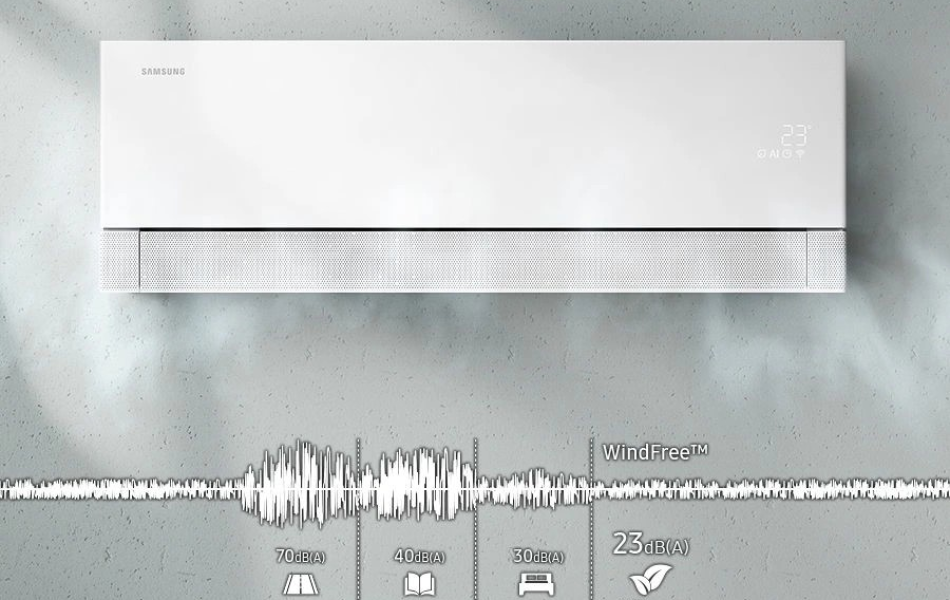 Máy lạnh Samsung inverter WindFree AI 2HP AR70H18D1BWNSV