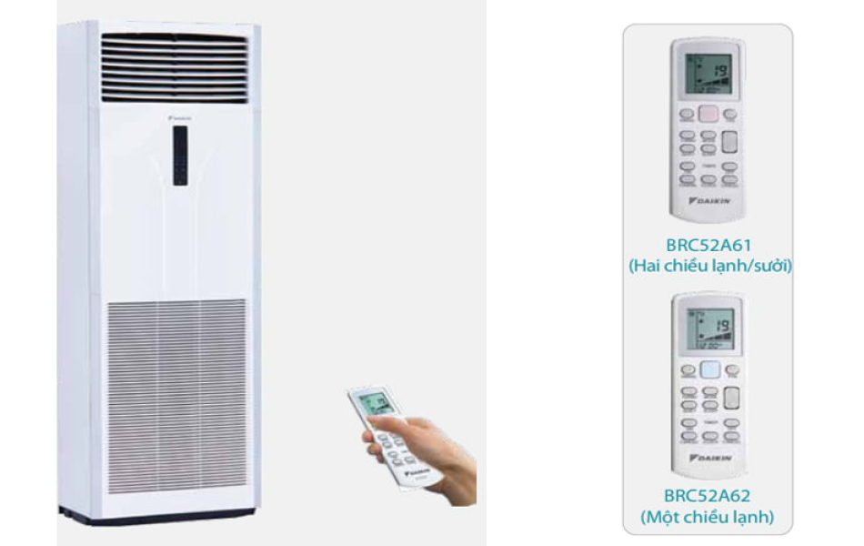 Máy lạnh tủ đứng Daikin 28.000BTU FVRN71BXV1V/RR71CBXY1V  3 pha