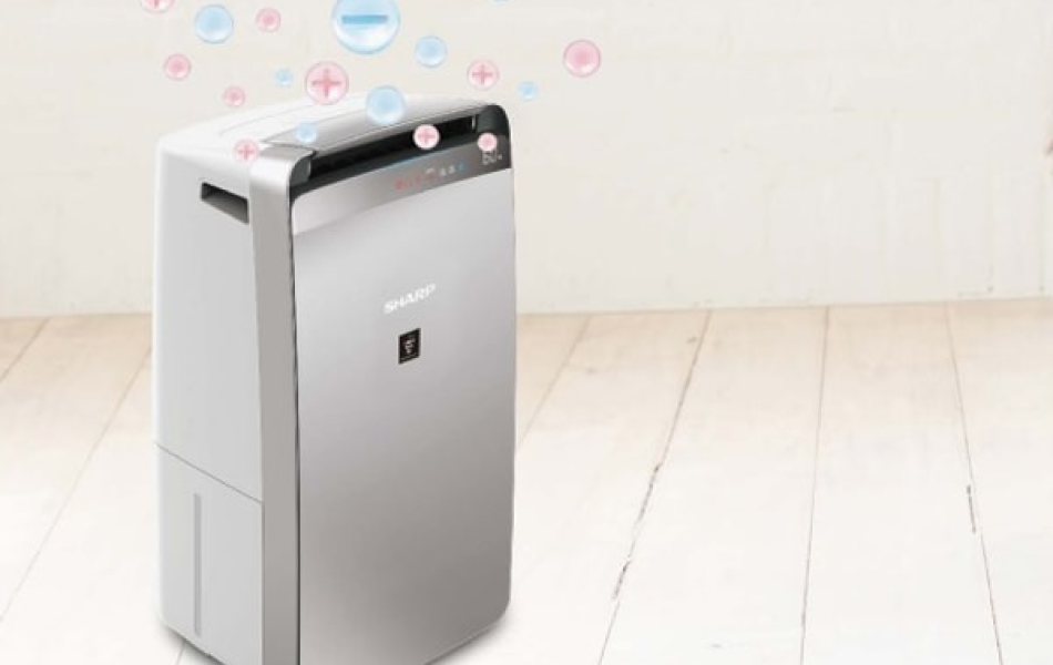 Máy hút ẩm kết hợp lọc không khí Sharp DW-J27FV-S