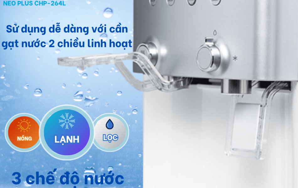 Máy lọc nước nóng lạnh Coway Neo Plus CHP-264L
