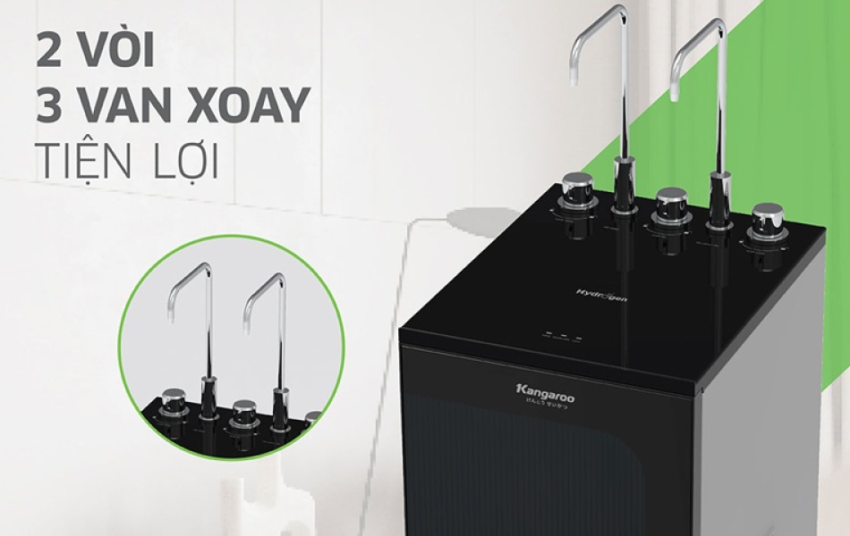 Máy lọc nước Kangaroo Hydrogen Infinity nóng lạnh KG10A16