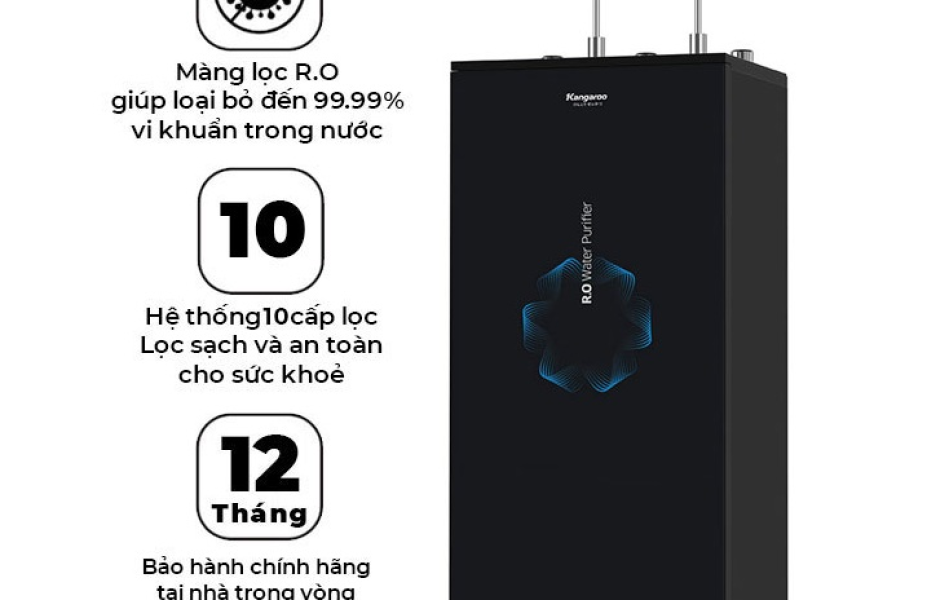 Máy lọc nước Kangaroo Infinity nóng lạnh KG10A2I
