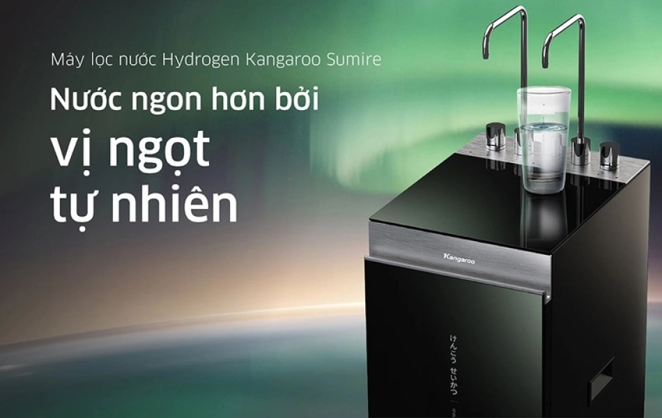 Máy lọc nước nóng lạnh Kangaroo KG12A8