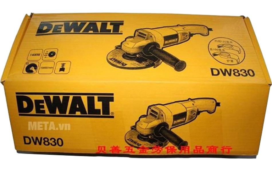 Máy mài góc 125mm 1.400W DeWalt DW830