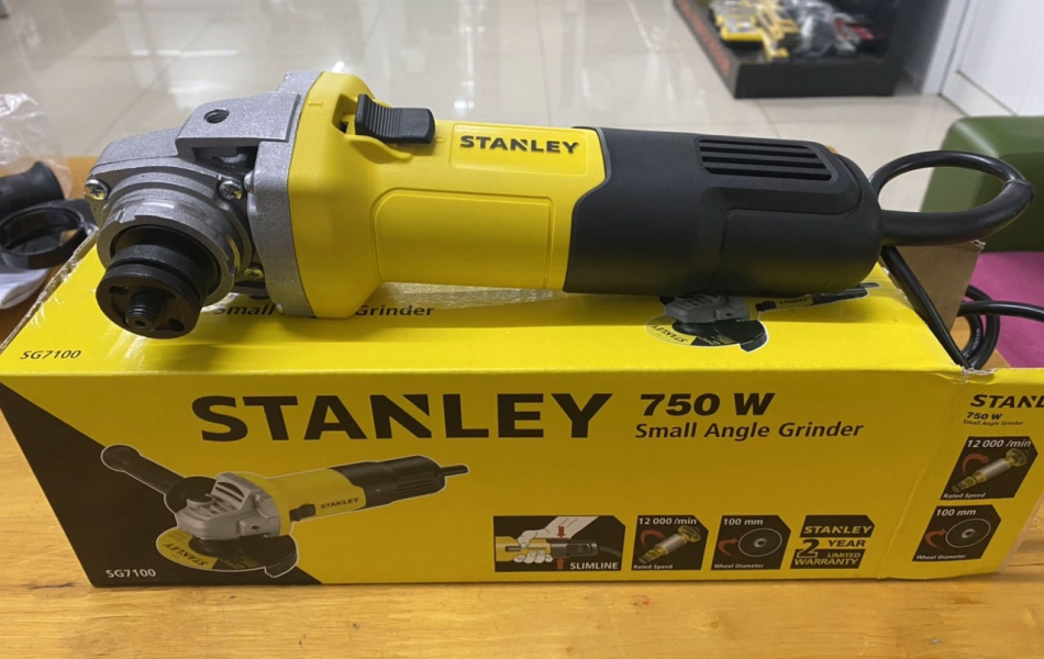 Máy mài góc 750W Stanley SG7100