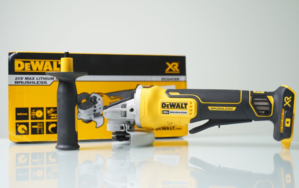 Máy mài góc dùng pin 20V/BL Dewalt DCG406N-B1 - Chưa pin, sạc