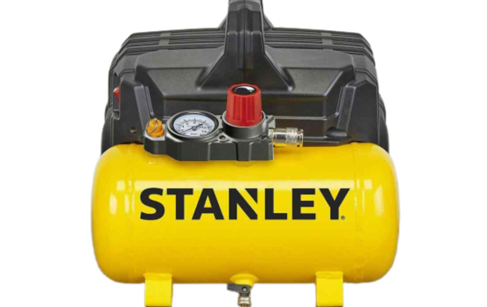 Máy nén khí Stanley DST10086 1HP - 6 lít, không dầu