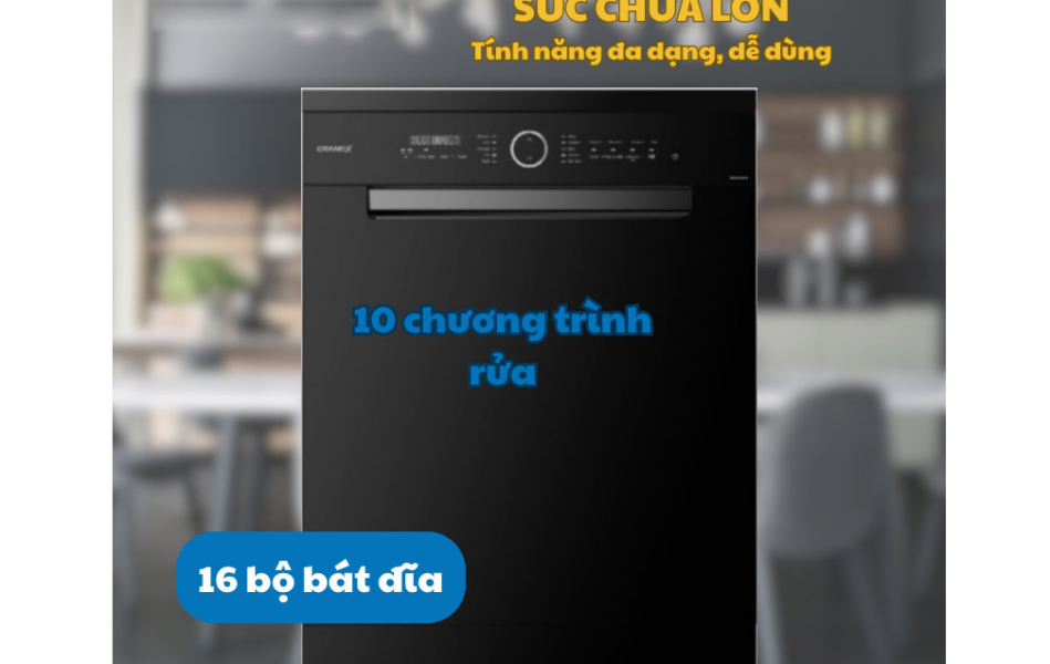 Máy rửa bát GrandX SMS8GX89B