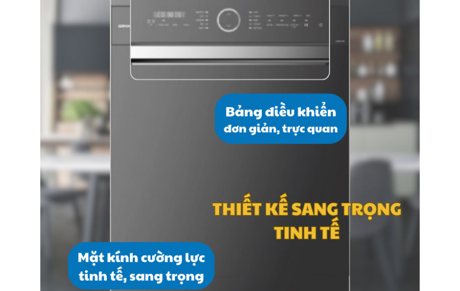 Máy rửa bát GrandX SMS8GX89G