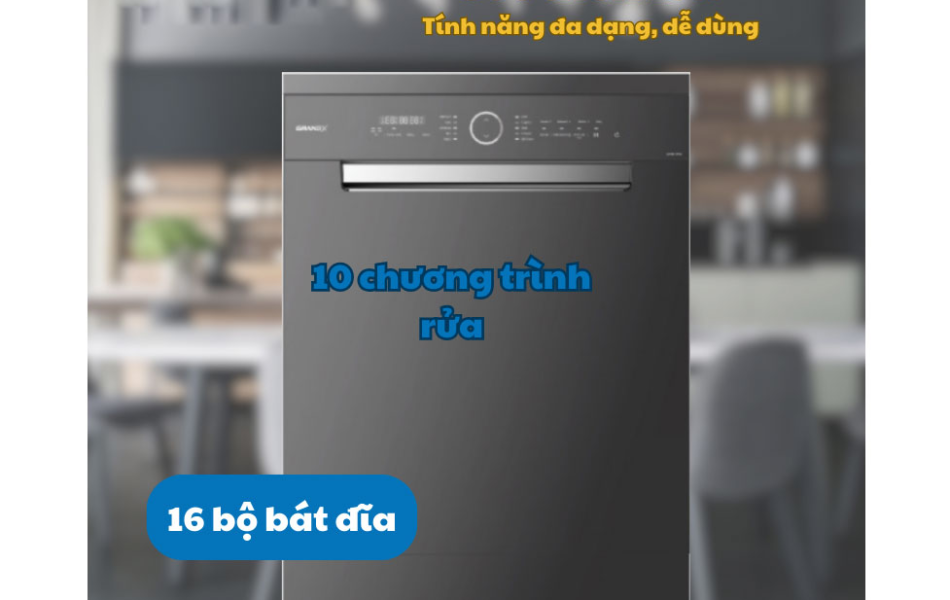 Máy rửa bát GrandX SMS8GX89G