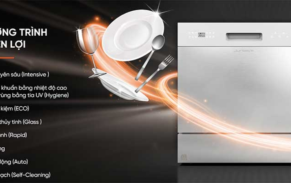 Máy rửa bát Junger DWJ-100