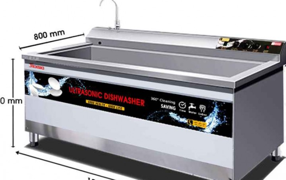 Máy Rửa Chén Bát Công Nghiệp Siêu Âm Texgio TGU-1500XS