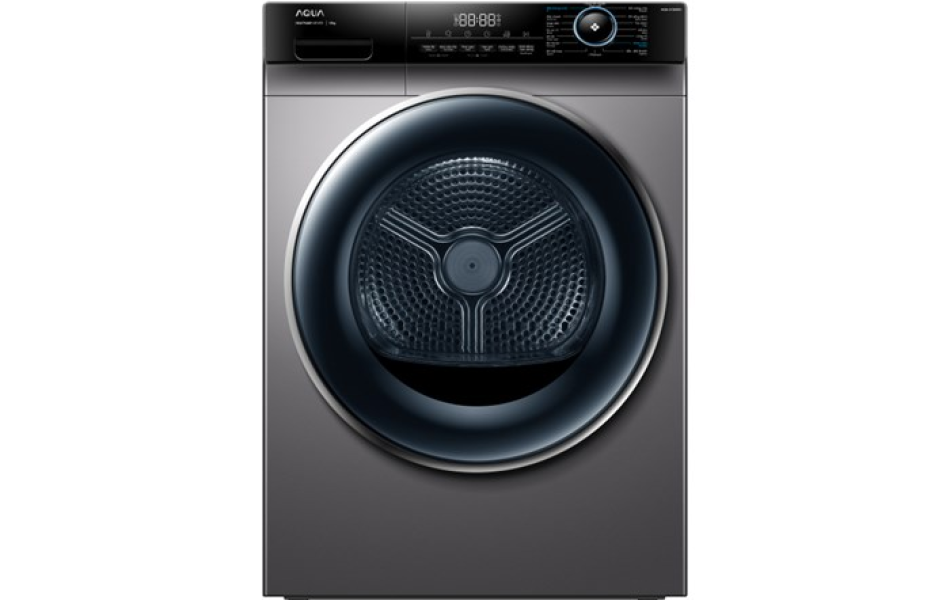 Máy sấy bơm nhiệt Aqua 10 kg AQH-H1000J.PS