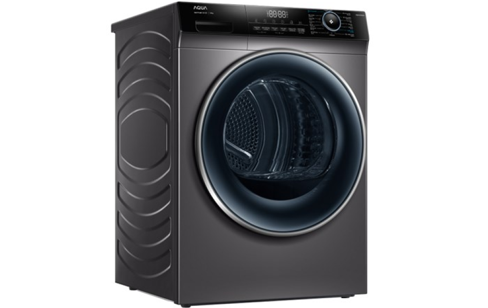 Máy sấy bơm nhiệt Aqua 10 kg AQH-H1000J.PS