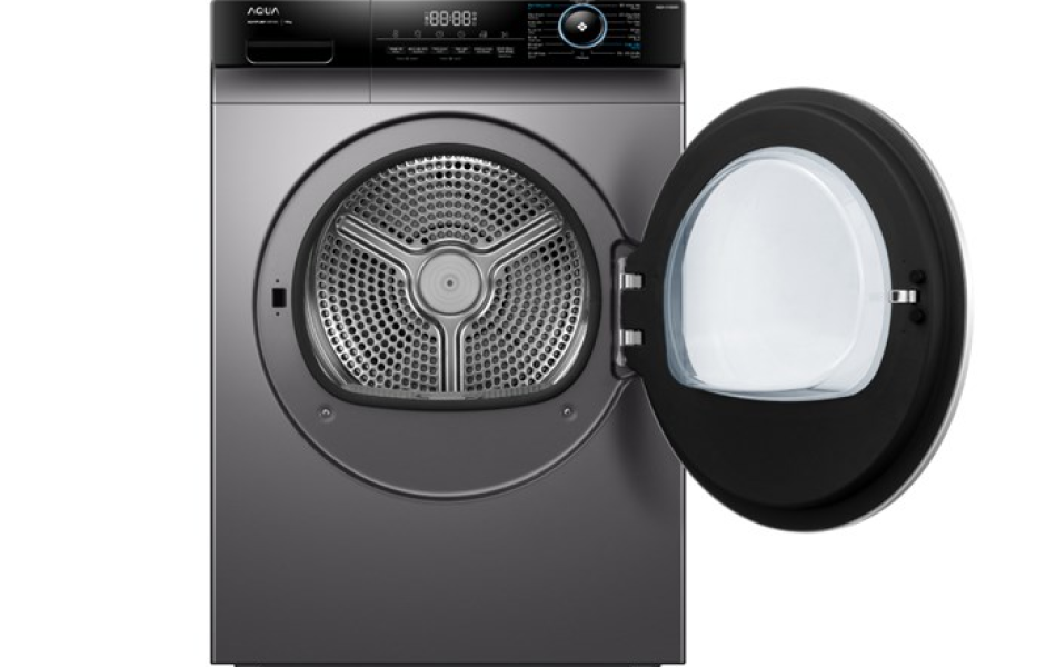 Máy sấy bơm nhiệt Aqua 10 kg AQH-H1000J.PS
