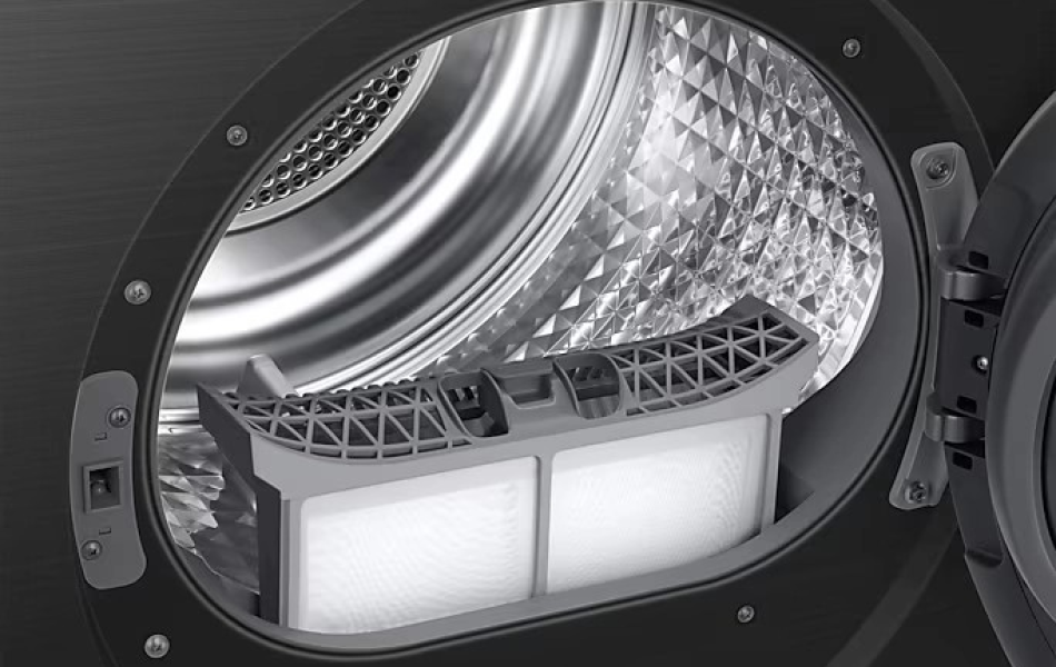 Máy sấy bơm nhiệt Samsung 9Kg DV90T6240LB/S