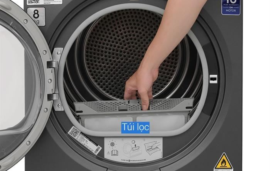 Máy sấy bơm nhiệt Electrolux UltimateCare 8 kg EDH803J5SC