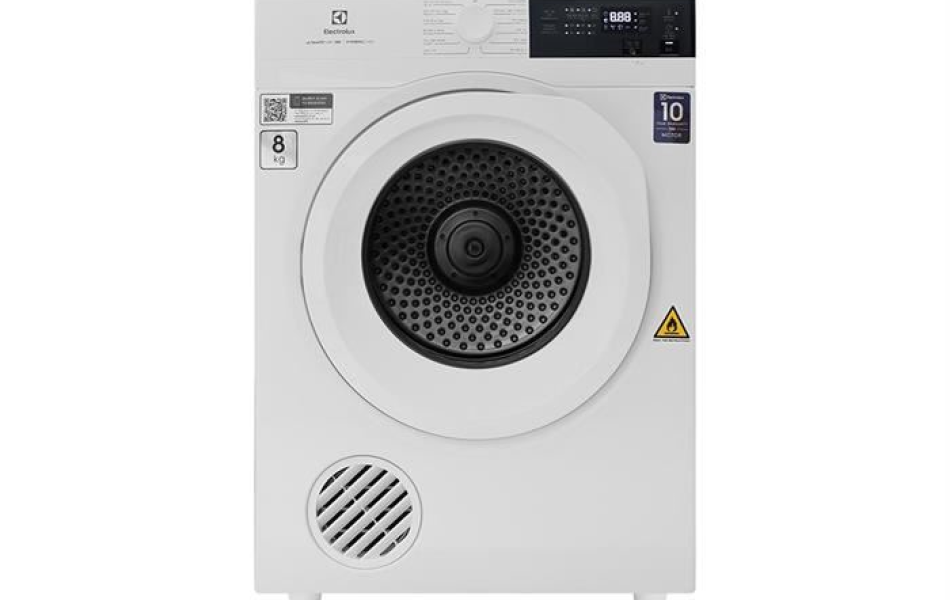 Máy sấy thông hơi Electrolux UltimateCare 8 kg EDV804H3WC
