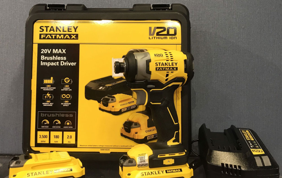 Máy vặn vít dùng pin 20V Stanley SBI810D2K