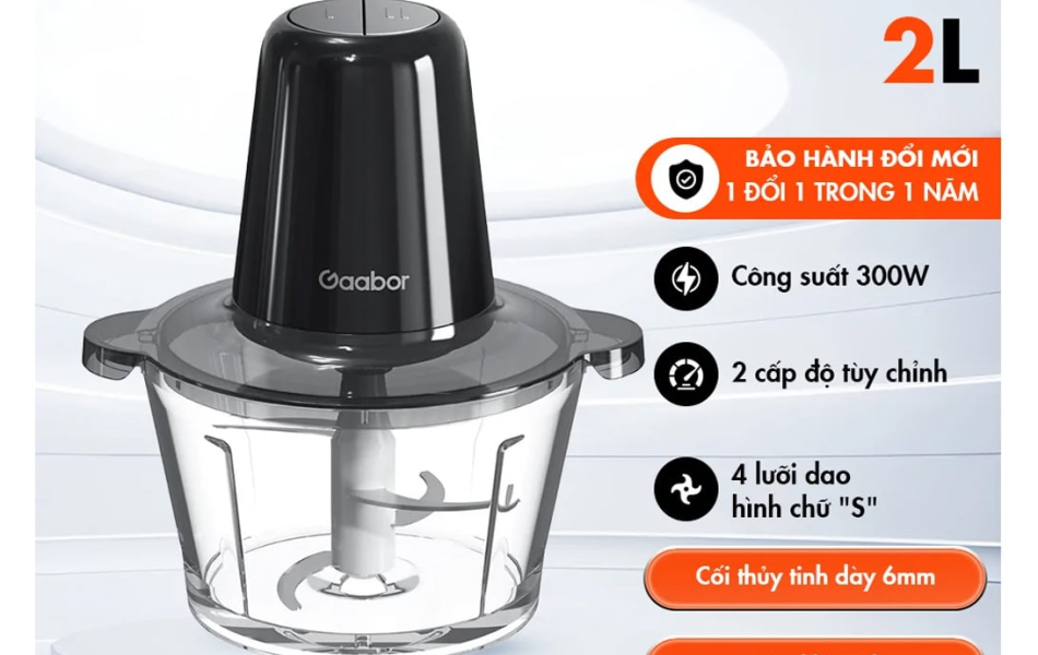 Máy xay thực phẩm đa năng Gaabor MG-15M02A