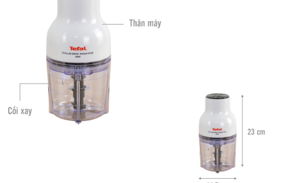  Máy xay thực phẩm Tefal Essential MB520138