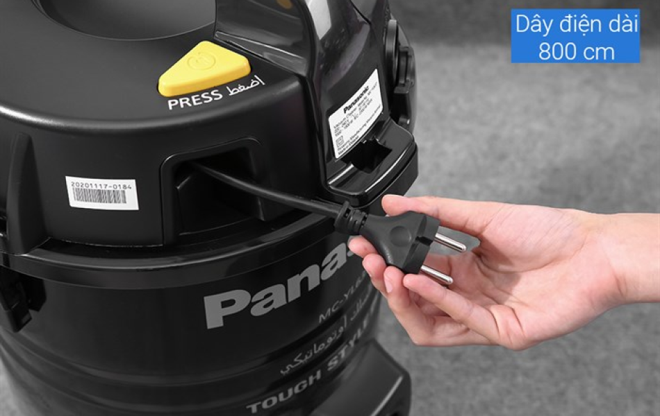 Máy hút bụi dạng thùng Panasonic MC-YL637SN49