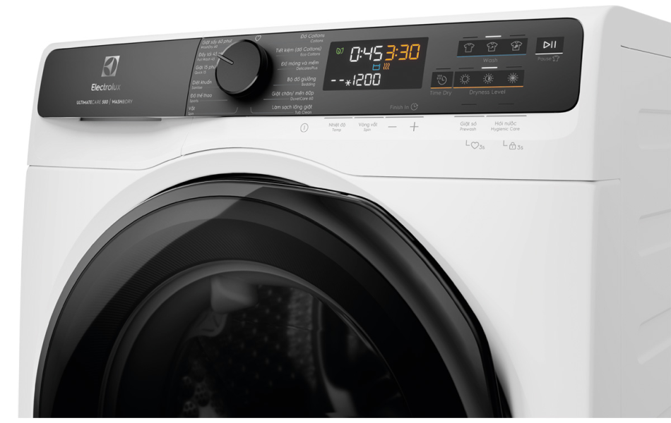 Máy giặt sấy Electrolux UltimateCare 500 Inverter EWW1123P5WC (giặt 11kg, sấy 7kg)
